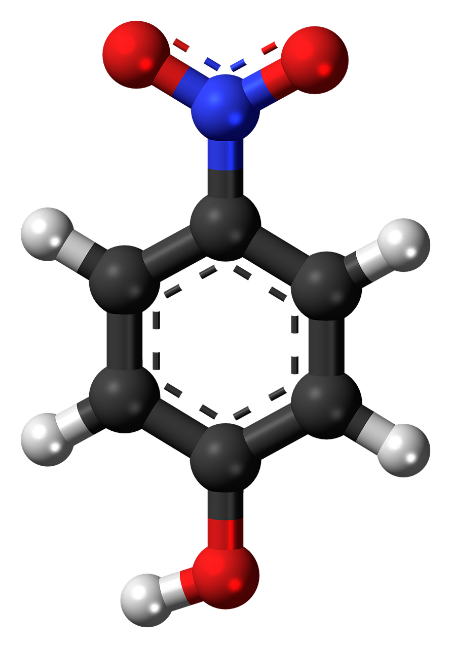 Nitrofenolis,  Paracetamolis,  Chemija,  Atomai,  Modelis,  Bondings,  Tyrimai,  Junginys,  Aromatiniai, Nemokamos Nuotraukos