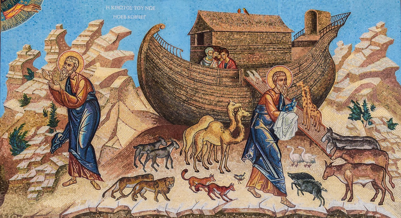 Nojaus Arka, Mozaika, Ikonografija, Rusų Bažnyčia, Religija, Ortodoksas, Tamassos Vyskupas, Episkopija, Kipras, Krikščionybė