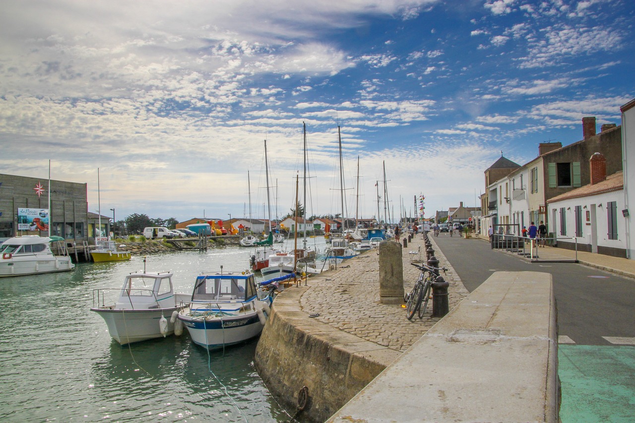 Noirmoutier, Uostas, Valtys, Nemokamos Nuotraukos,  Nemokama Licenzija