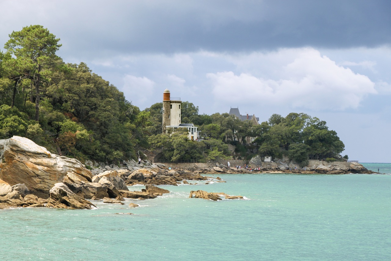 Noirmoutier, Anse Rouge, Švyturys, Nemokamos Nuotraukos,  Nemokama Licenzija