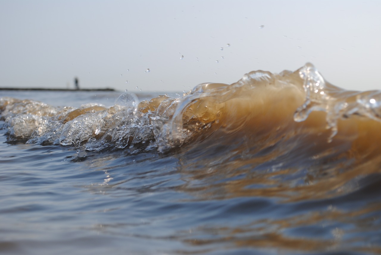 Norderney, Banga, Šiaurės Jūra, Gamta, Jūra, Vanduo, Purslų, Nemokamos Nuotraukos,  Nemokama Licenzija