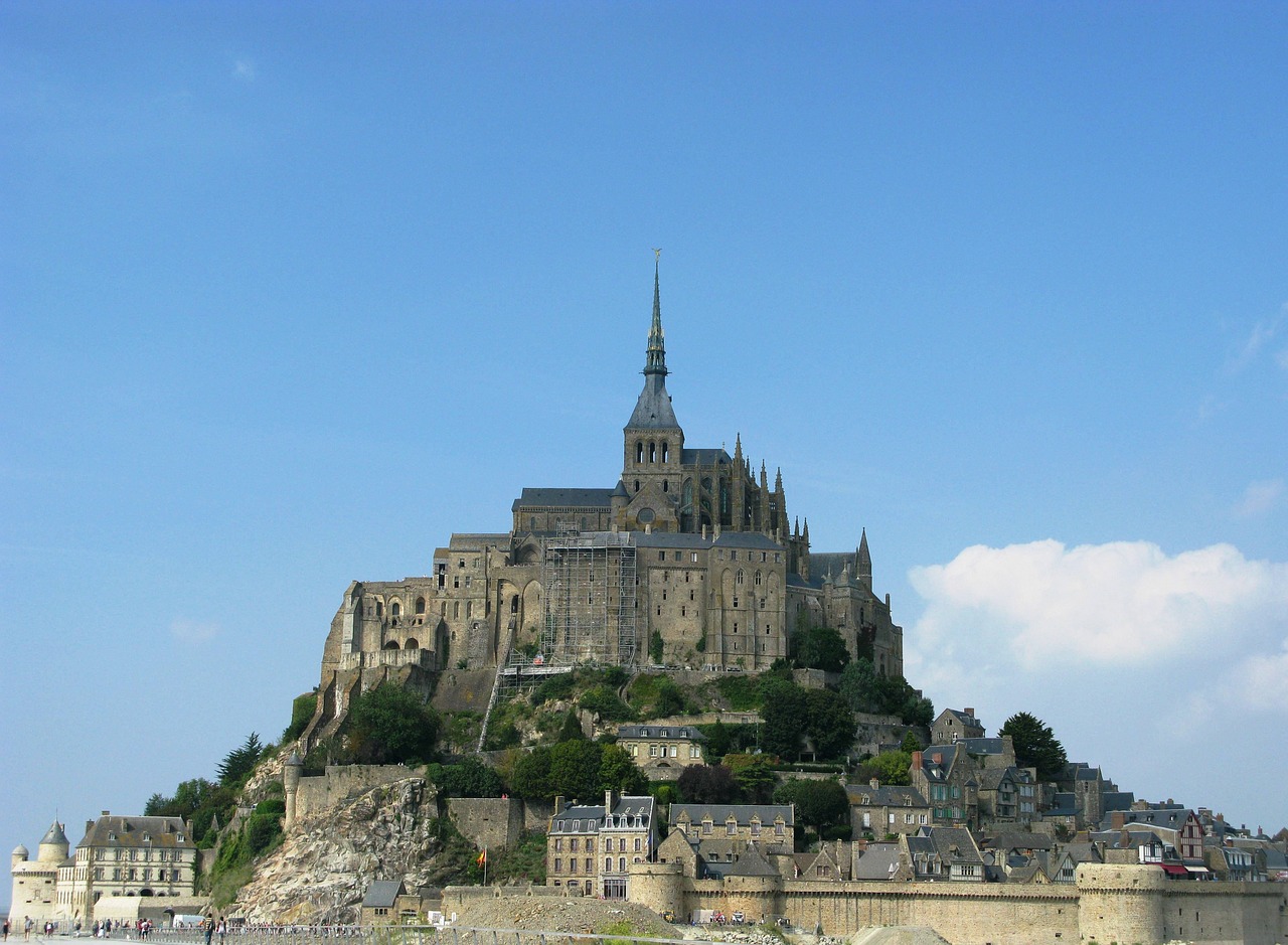 Normandija, France, Mont St Michel, Nemokamos Nuotraukos,  Nemokama Licenzija