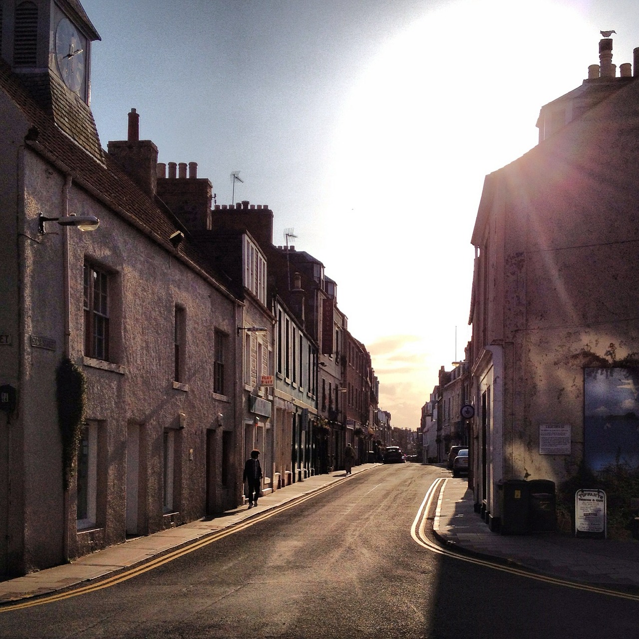 North Berwick, Miestas, Miestas, Gatvė, Vintage, Grunge, Namai, Škotija, Istorija, Nemokamos Nuotraukos