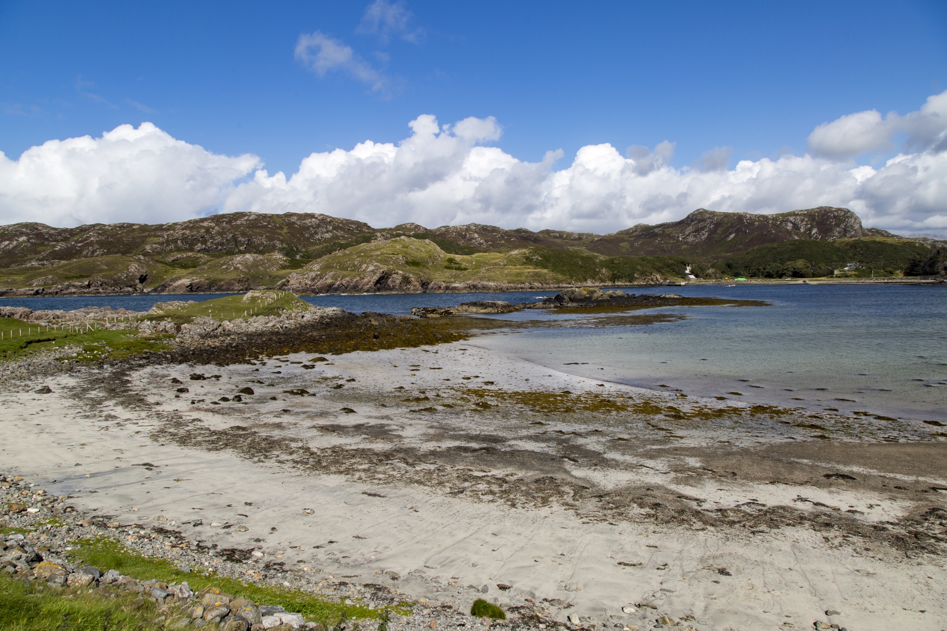 Kranto,  Desolate,  Highlands,  Loch,  Šiaurė,  Griuvėsiai,  Pajūryje,  Pajūris,  Pajūris,  Škotija