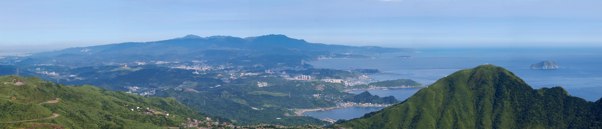 Panorama,  Šiaurės Rytui Ir Taivanui,  Yangmingshan Nacionalinis Parkas,  Ruifang,  Pusiau Strobe,  Maitinimas,  Šiaurės Rytų Taivano Panorama, Nemokamos Nuotraukos,  Nemokama Licenzija