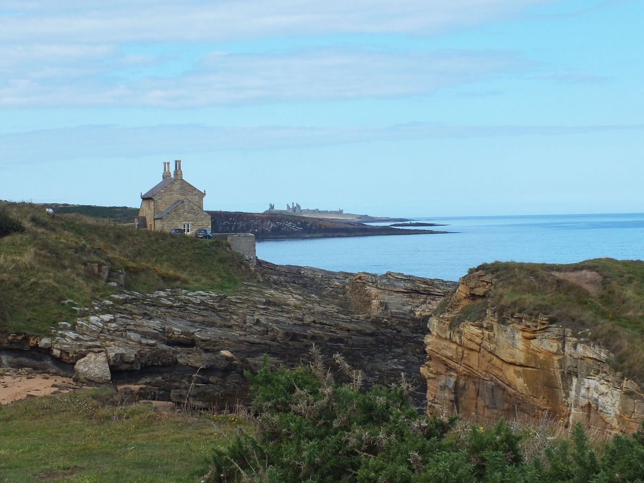 Northumberland, Maudykla, Kranto, Nemokamos Nuotraukos,  Nemokama Licenzija