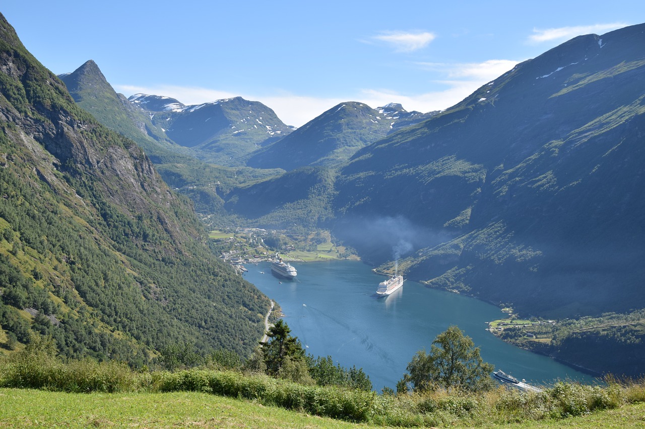 Norvegija, Fjordas, Gamta, Linijinis, Geiranger, Nemokamos Nuotraukos,  Nemokama Licenzija