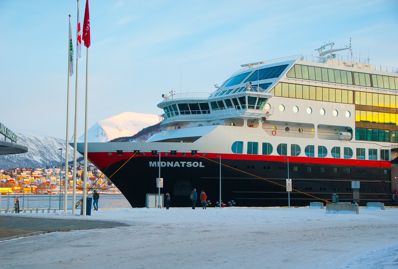 Norvegija, Tromso, Keltas, Hurtigruten, Prieplauka, Uostas, Nemokamos Nuotraukos,  Nemokama Licenzija