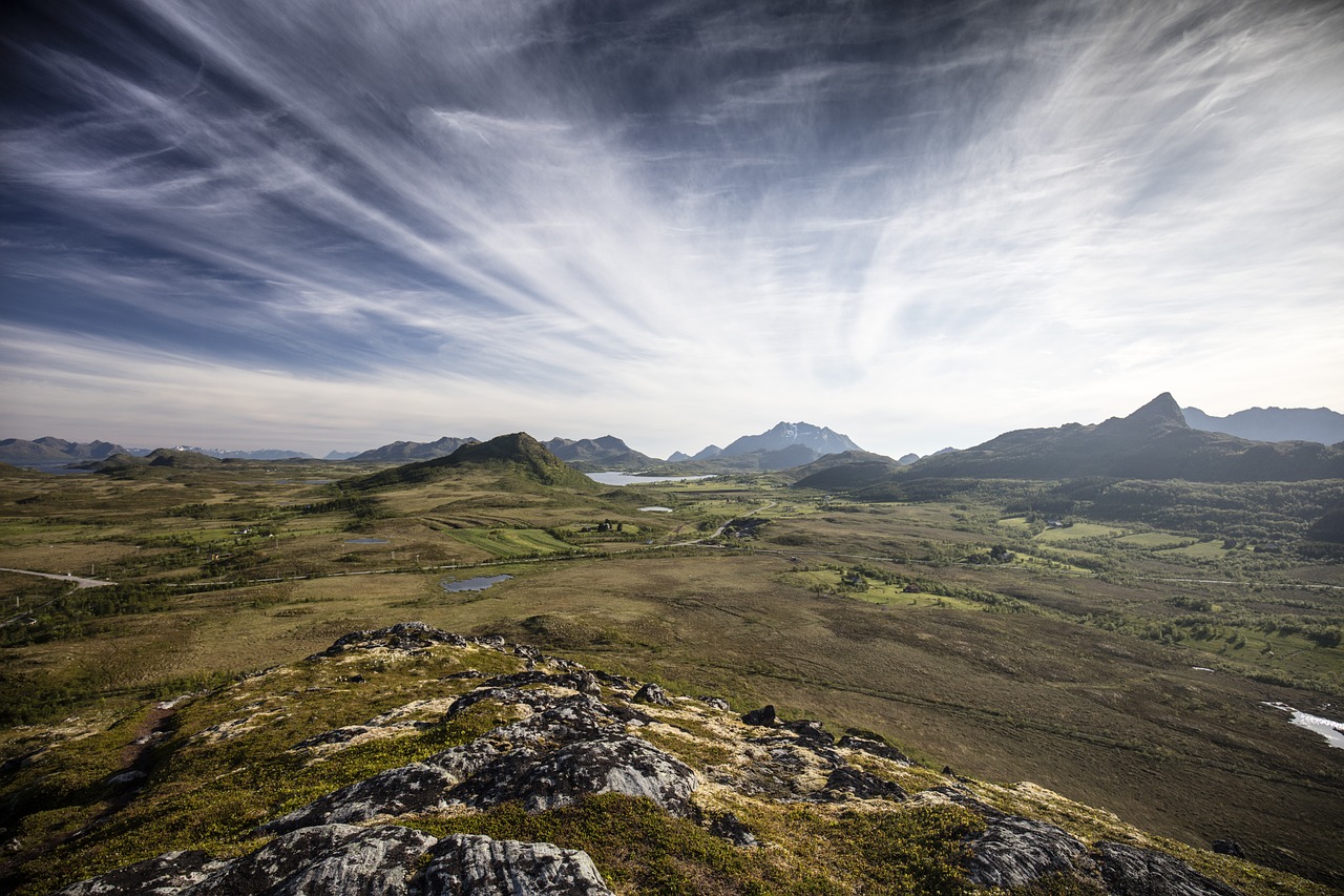 Norvegija, Lofoten, Peizažas, Kalnas, Kraštovaizdis, Arktinis Apskritimas, Nemokamos Nuotraukos,  Nemokama Licenzija