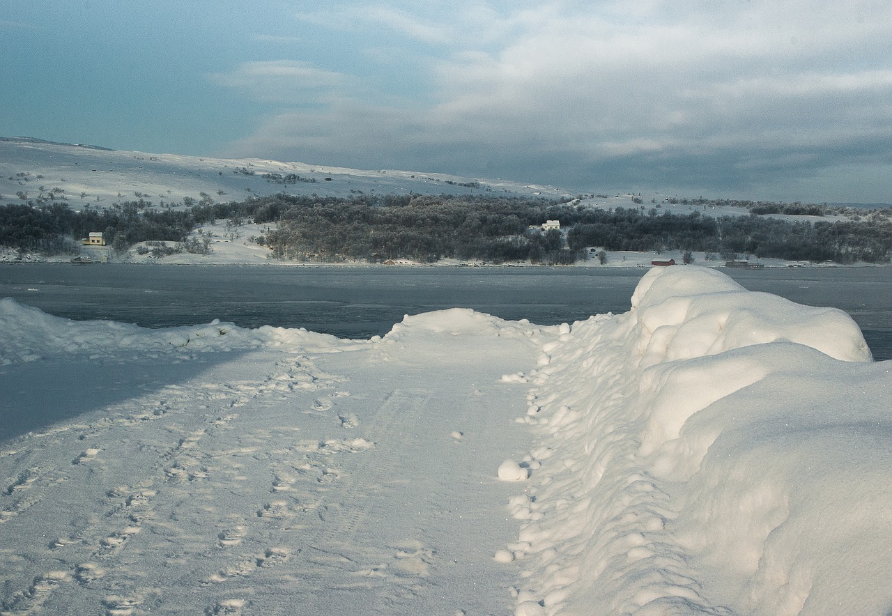 Norvegija, Laplandas, Kirkenes, Fjordas, Sniegas, Šiaurinis Gaubtas, Nemokamos Nuotraukos,  Nemokama Licenzija