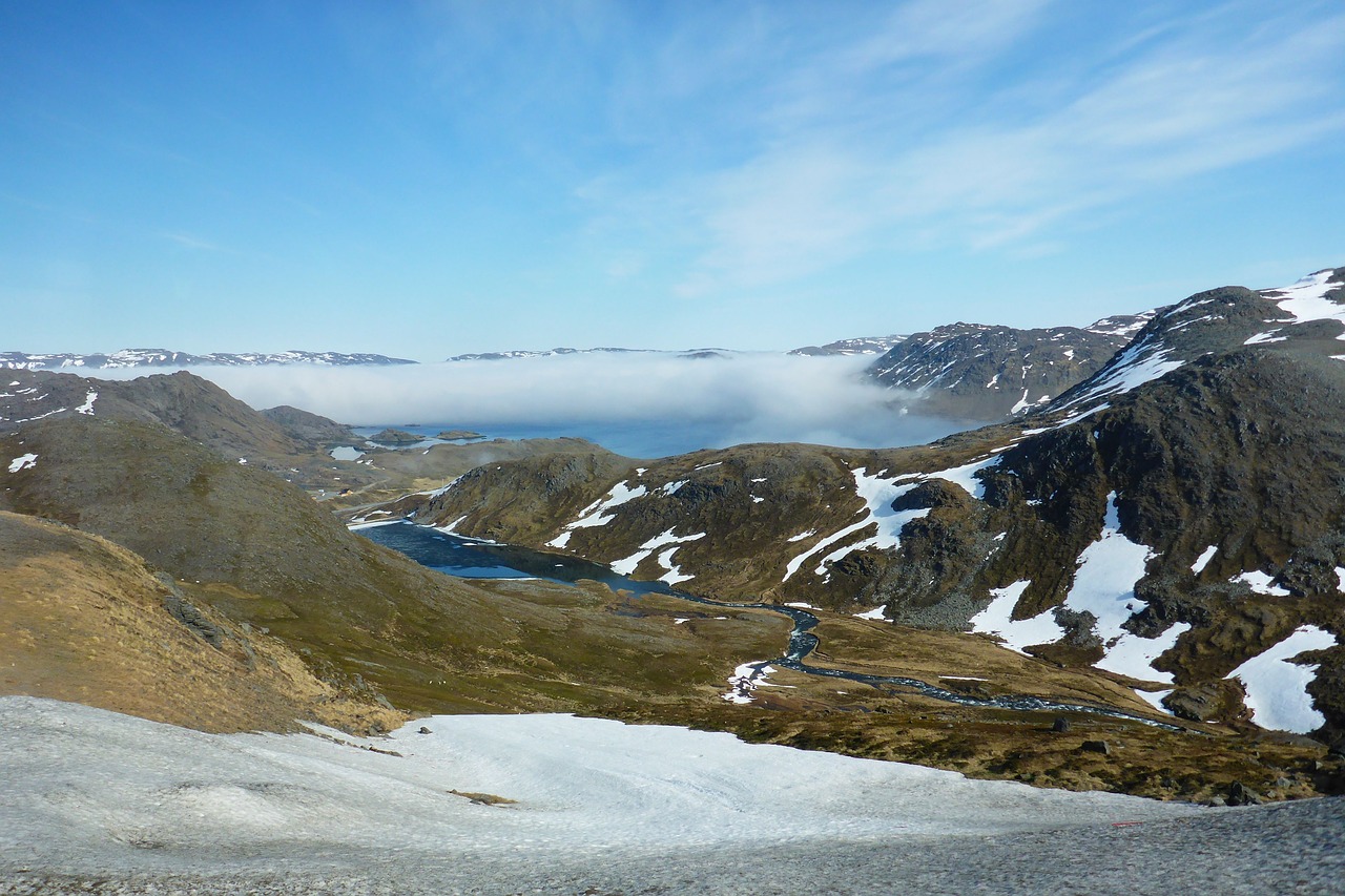Norvegija, Sniegas, Kalnai, Nemokamos Nuotraukos,  Nemokama Licenzija