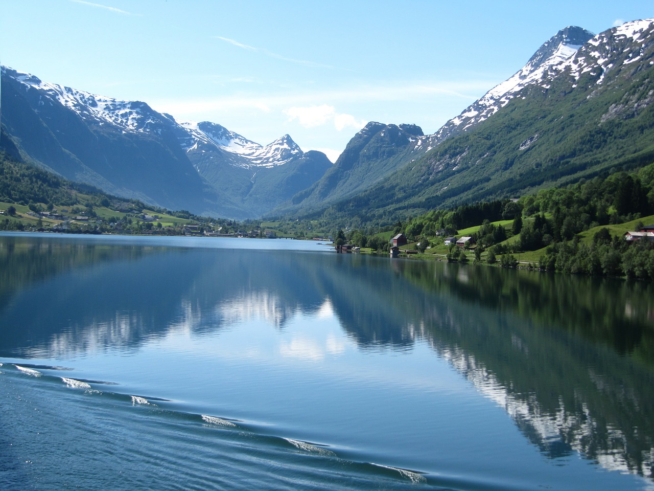 Norvegija, Fjordas, Norvegų, Kruizas, Gražus, Apmąstymai, Nemokamos Nuotraukos,  Nemokama Licenzija
