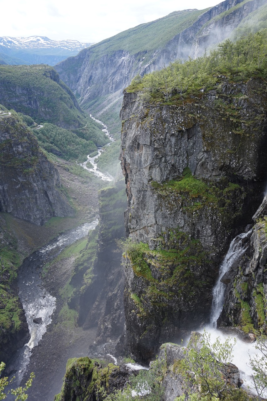 Norvegija, Krioklys, Venningfossen, Nemokamos Nuotraukos,  Nemokama Licenzija