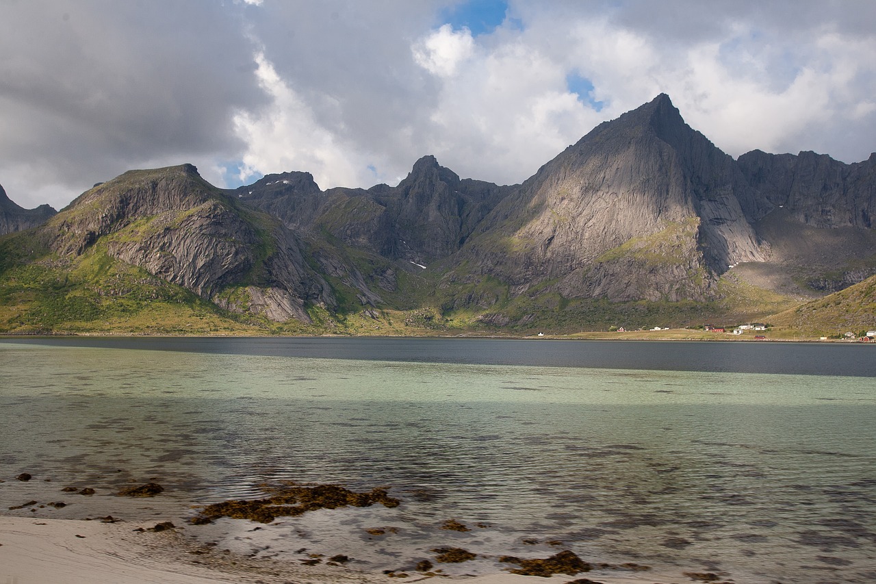 Norvegija, Lofoten Salos, Jūra, Kraštovaizdis, Papludimys, Nemokamos Nuotraukos,  Nemokama Licenzija