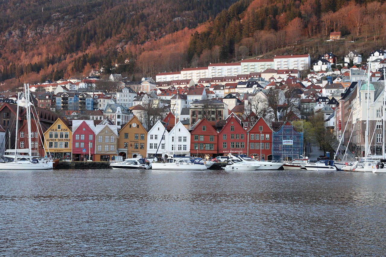 Norvegija,  Kalnai,  Uostas, Nemokamos Nuotraukos,  Nemokama Licenzija