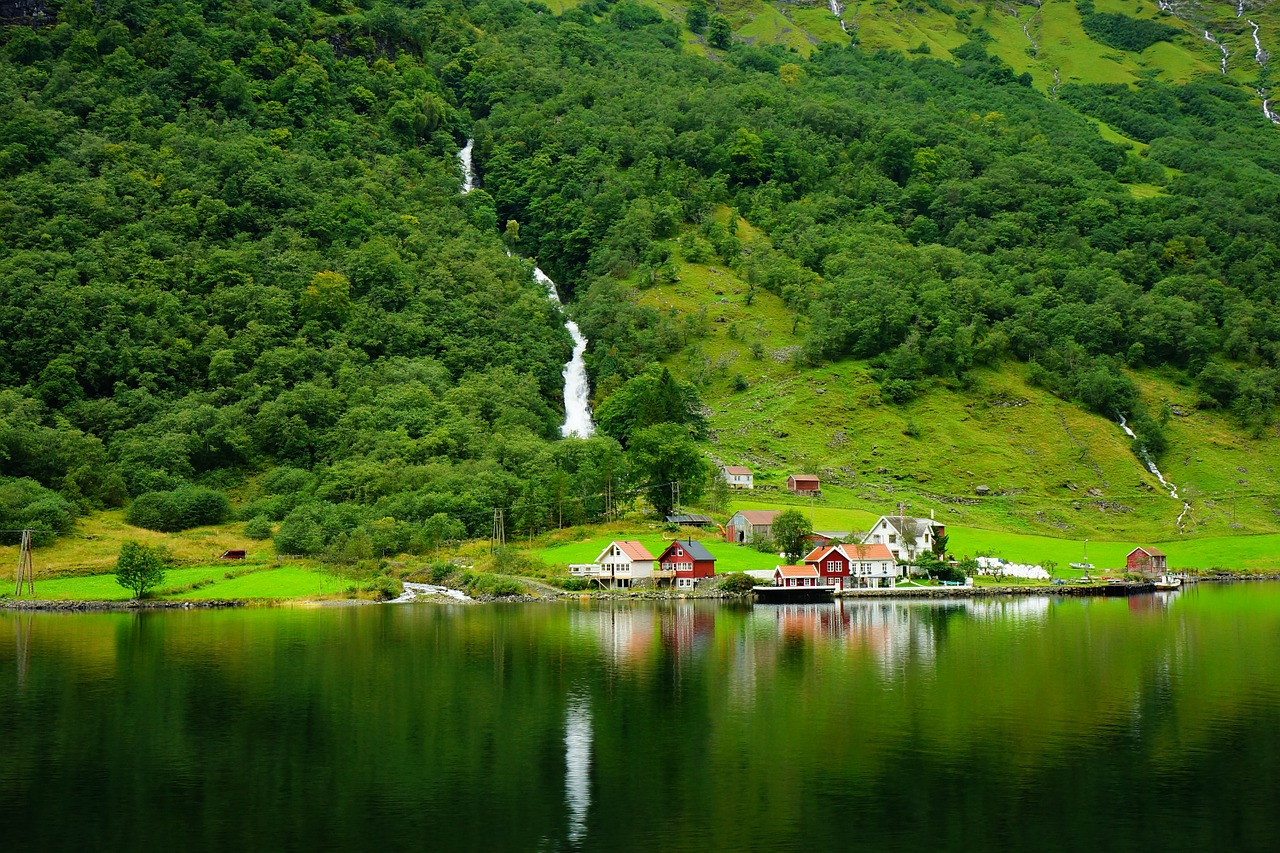 Norvegija, Fjordas, Songne, Nemokamos Nuotraukos,  Nemokama Licenzija