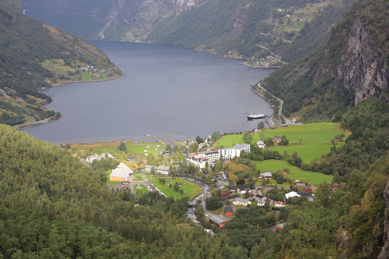 Norvegija, Fjordas, Kaimas, Nemokamos Nuotraukos,  Nemokama Licenzija