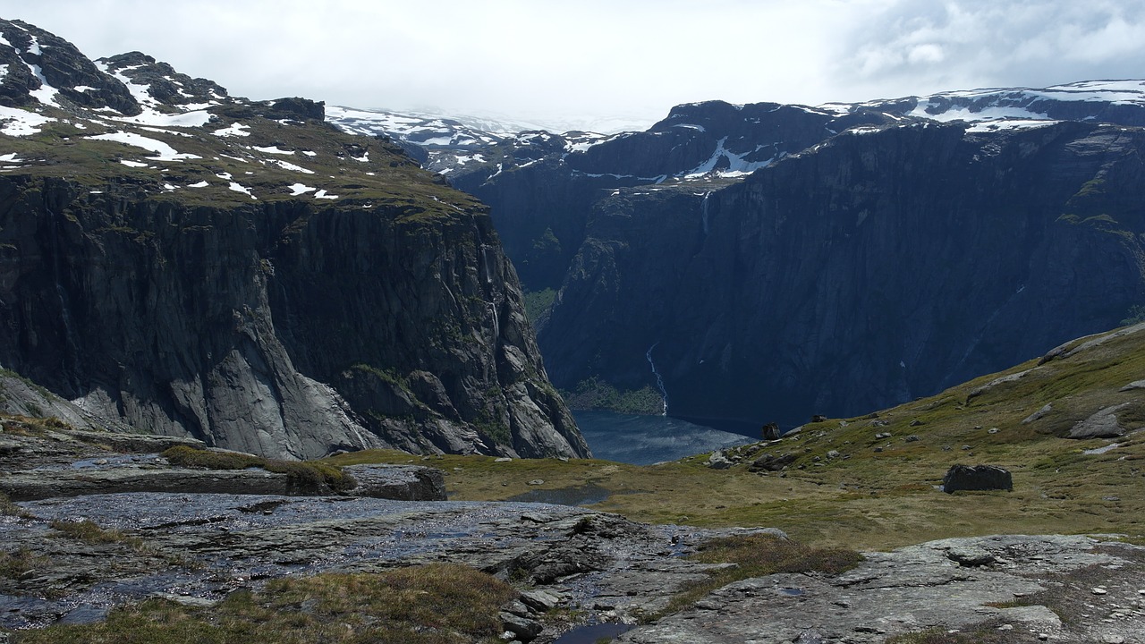 Norvegija, Trolltunga, Kalnai, Gamta, Nemokamos Nuotraukos,  Nemokama Licenzija