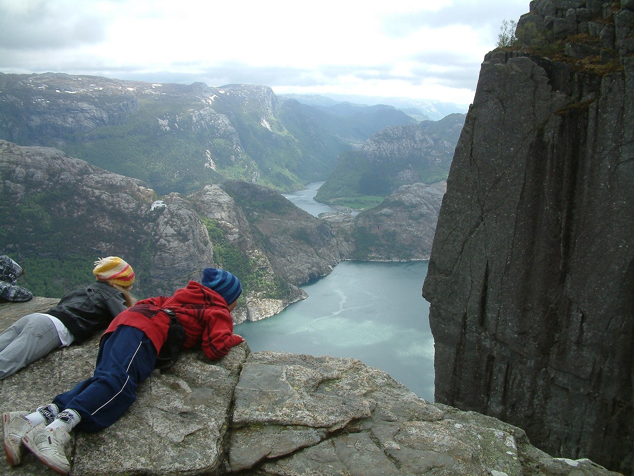 Norvegija, Šventė, Drąsos, Kraštovaizdis, Fjordas, Skandinavija, Norge, Kalnai, Kelionė, Debesys