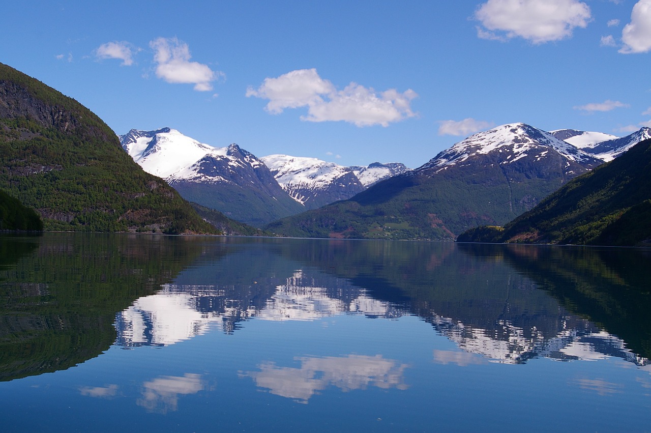 Norvegija, Fjordlandschaft, Kalnas, Gamta, Kraštovaizdis, Šventė, Šiaurė, Kalnai, Pavasaris, Aukščiausiojo Lygio Susitikimas