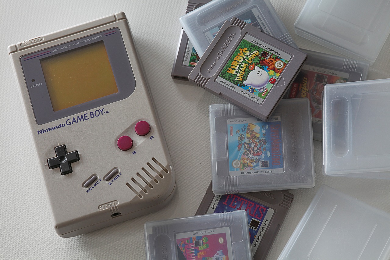 Nostalgija, 1989, Super Mario, Nintendo, Tetris, Žaidimo Berniukas, Kompiuterinis Žaidimas, Žaisti, Konsolė, Retro