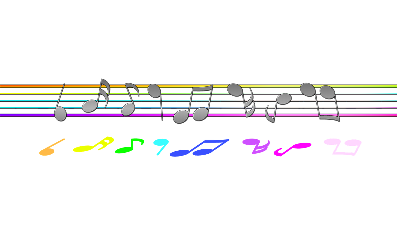 Pastaba, Balai, Melodija, Darbuotojai, Muzika, Iliustracijos, Spalvos, Nemokamos Nuotraukos,  Nemokama Licenzija