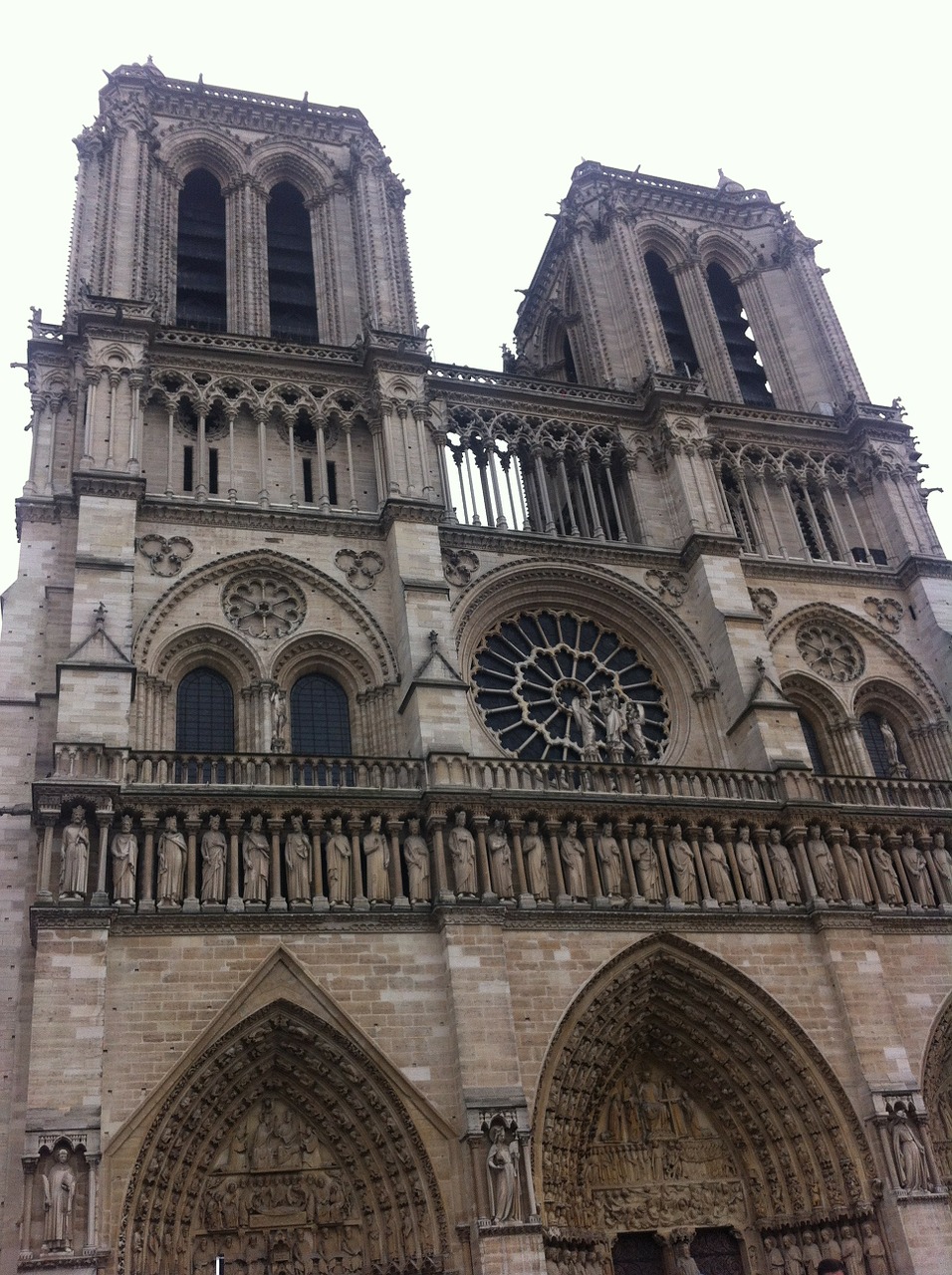 Notre-Dame, Katedra, Paris, France, Prancūzų Kalba, Miestas, Orientyras, Gotika, Žinomas, Katalikų