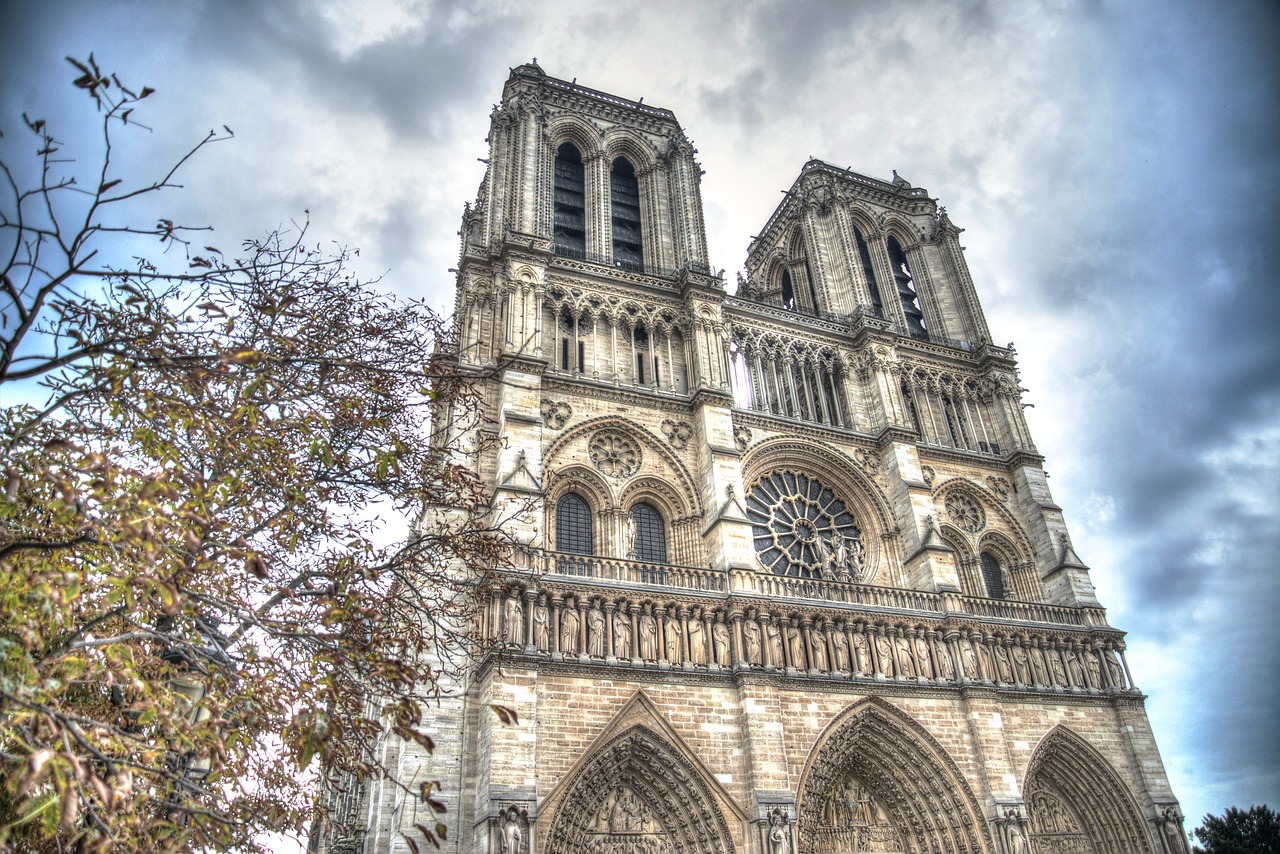 Notre Dame, Paris, France, Dame, Notre, Katedra, Bažnyčia, Orientyras, Turizmas, Notre-Dame