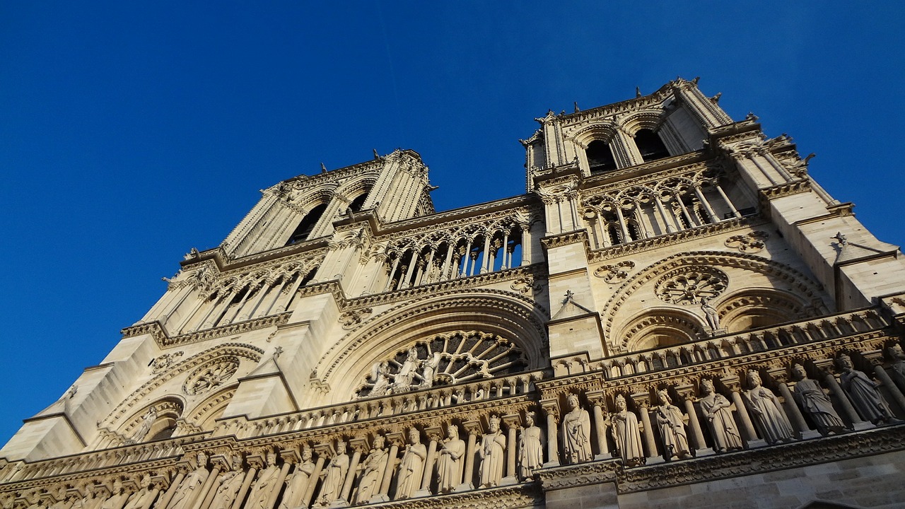 Notre Dame, Katedra, Paris, France, Nemokamos Nuotraukos,  Nemokama Licenzija