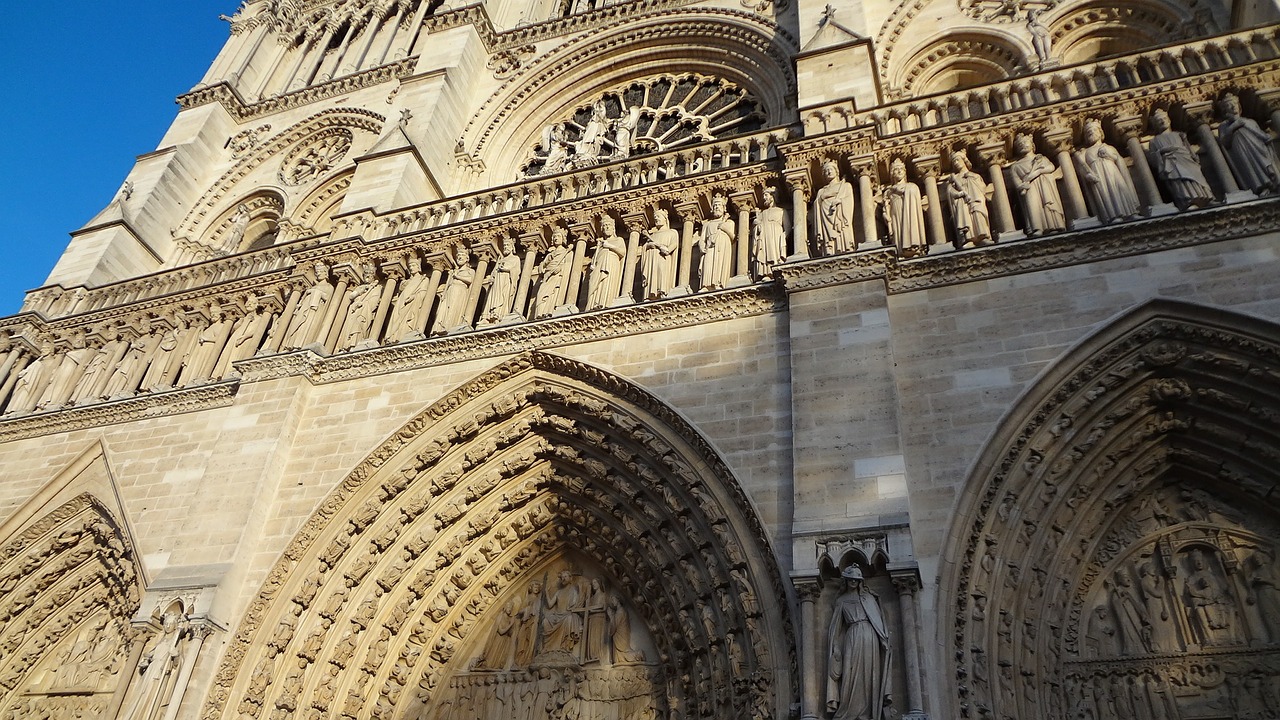 Notre Dame, Paris, Katedra, France, Nemokamos Nuotraukos,  Nemokama Licenzija
