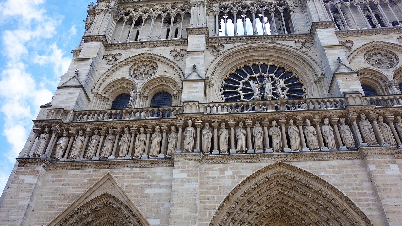 Notre Dame De Paris, Bažnyčia, Paris, Nemokamos Nuotraukos,  Nemokama Licenzija