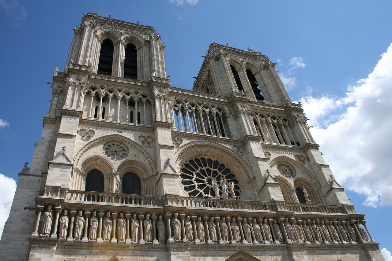 Notre Dame Of Paris, Katedra, Paris, Architektūra, Religiniai Paminklai, France, Paminklas, Kapitalas, Nemokamos Nuotraukos,  Nemokama Licenzija