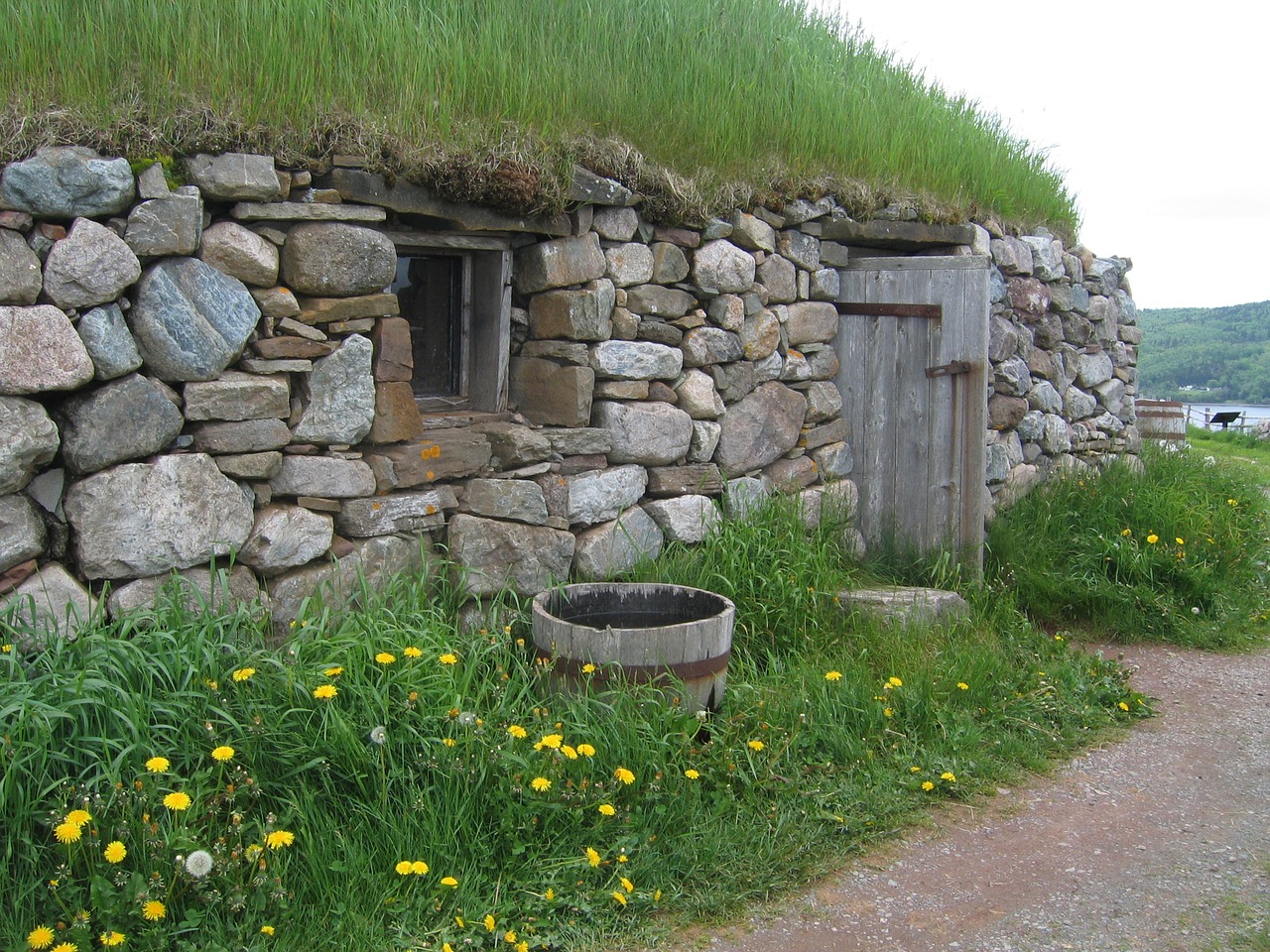 Naujoji Škotija, Highlands, Roko Namas, Kranto, Uolingas, Velėna, Nemokamos Nuotraukos,  Nemokama Licenzija