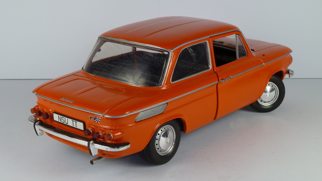 Nsu,   Tt,   1000,   1967,   1X18,   Model Car,   Revell, Nemokamos Nuotraukos,  Nemokama Licenzija