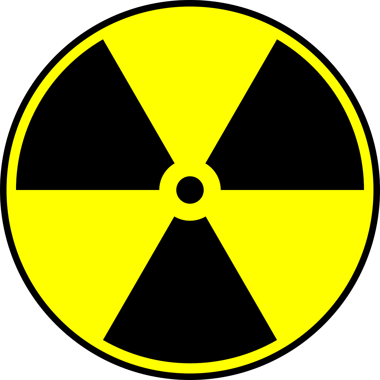 Branduolinė, Atominė, Radiacija, Įspėjimas, Simbolis, Pavojus, Galia, Rentgeno Spinduliai, Nemokama Vektorinė Grafika, Nemokamos Nuotraukos