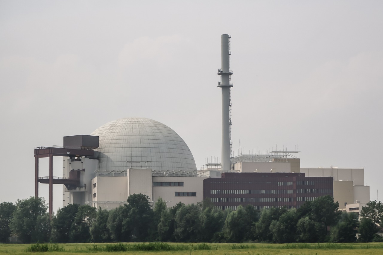 Atominė Jėgainė, Brokdorf, Energija, Atominė Energija, Branduolio Dalijimas, Branduolinė, Radiacija, Branduolinis Reaktorius, Elektrinė, Atominė Energija