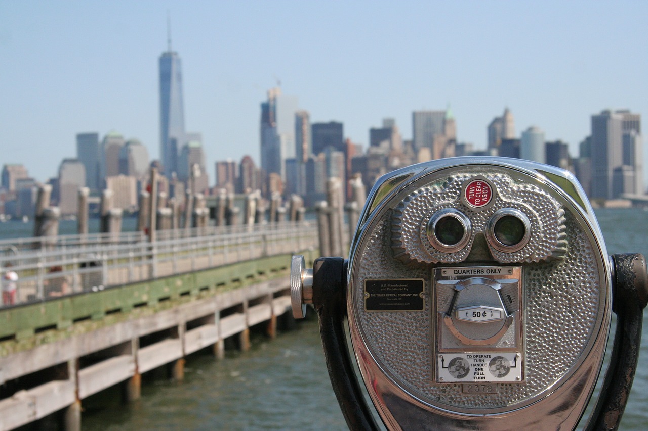 Nyc, Niujorkas, Manhatanas, New York City Skyline, Amerikietis, Usa, Dangoraižis, Metropolis, Centro, Nyc Skyline