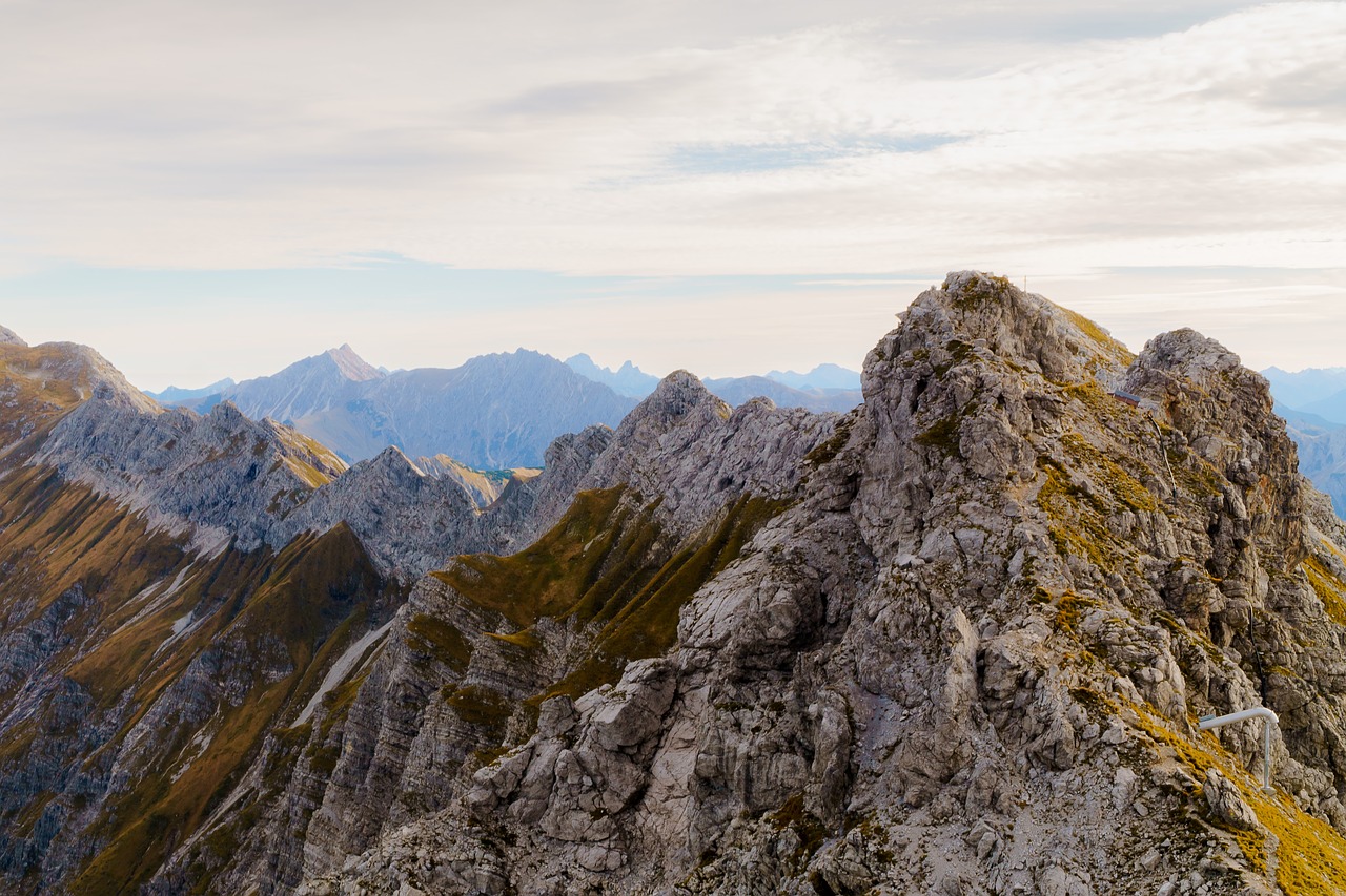 Oberstdorf, Rūkas, Kalnai, Alpių, Allgäu, Gamta, Saulė, Aukščiausiojo Lygio Susitikimas, Panorama, Apšvietimas