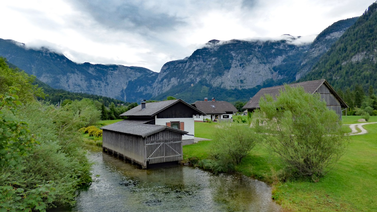 Obertraun, Austria, Kalnai, Alpės, Alpių, Nemokamos Nuotraukos,  Nemokama Licenzija