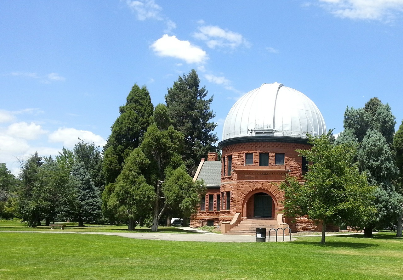 Observatorija, Pastatas, Architektūra, Astronomija, Kupolas, Orientyras, Denveras, Colorado, Teleskopas, Nemokamos Nuotraukos