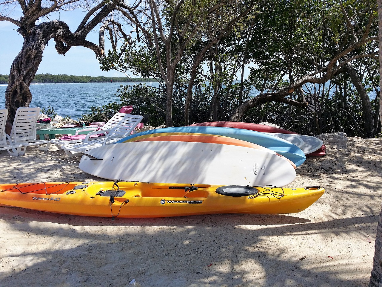 Vandenynas, Baidarių, Florida Raktus, Papludimys, Naršyti, Lenta, Nemokamos Nuotraukos,  Nemokama Licenzija