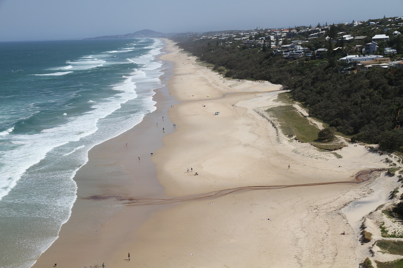 Vandenynas, Papludimys, Banga, Banglentininko Rojus, Surfer, Gamta, Vakarų Australija, Australia, Auksinė Pakrantė, Noosa