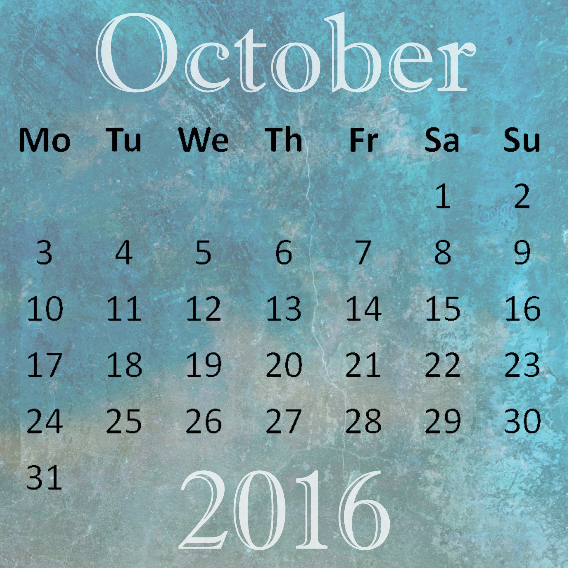 Spalio Mėn,  2016,  Kalendorius,  Plakatas,  Tapetai,  Data,  Diena,  Laikas,  Mėnuo,  Kas Mėnesį