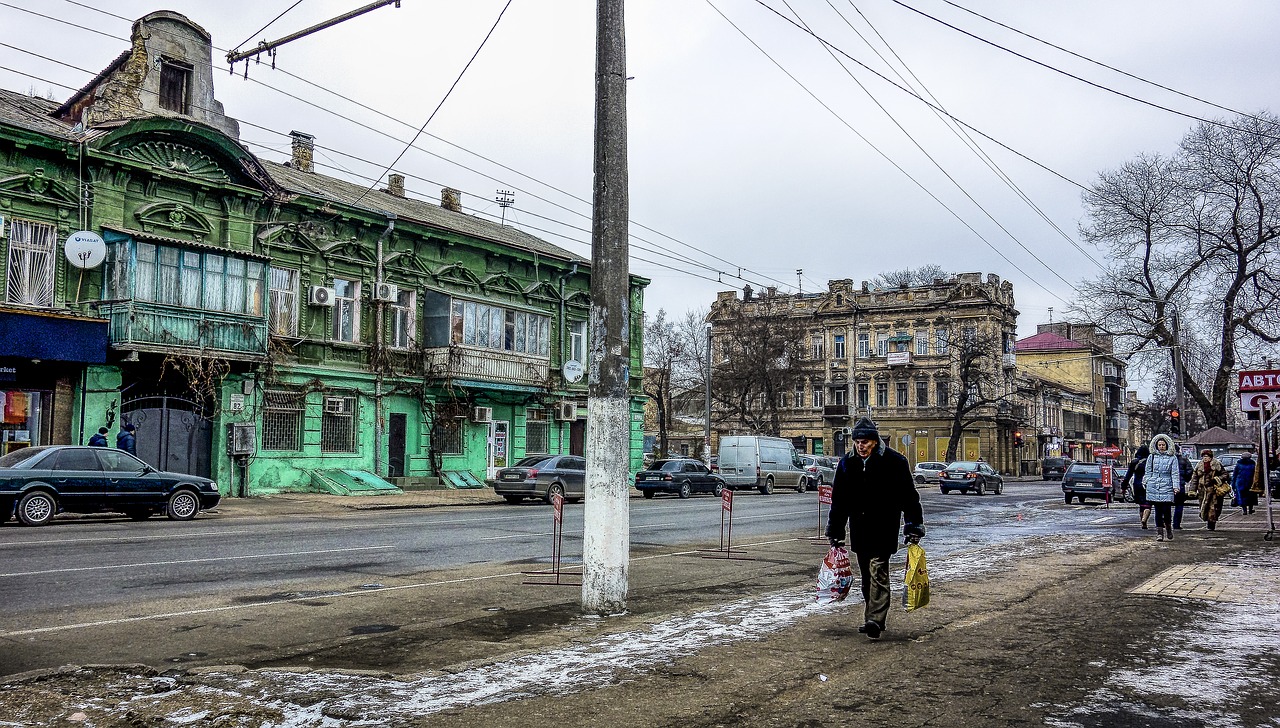 Odessa, Namas, Senas, Gatvė, Žmonės, Nemokamos Nuotraukos,  Nemokama Licenzija