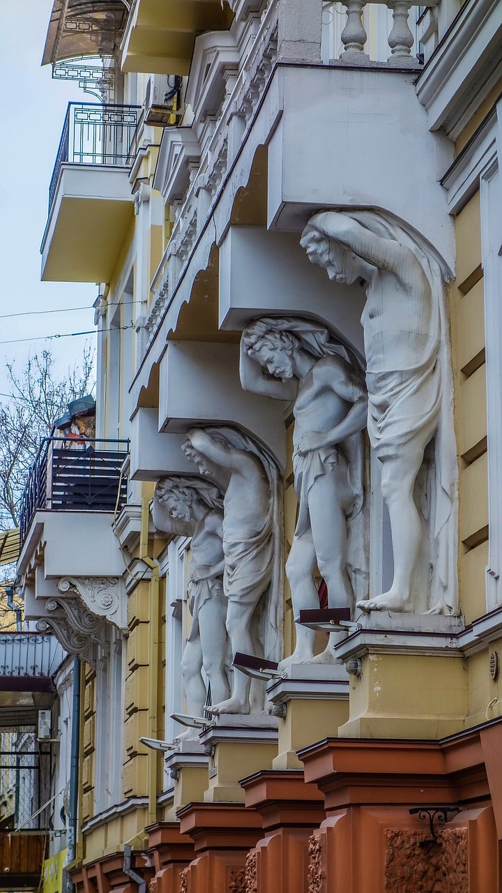 Odessa, Namas, Skulptūra, Nemokamos Nuotraukos,  Nemokama Licenzija