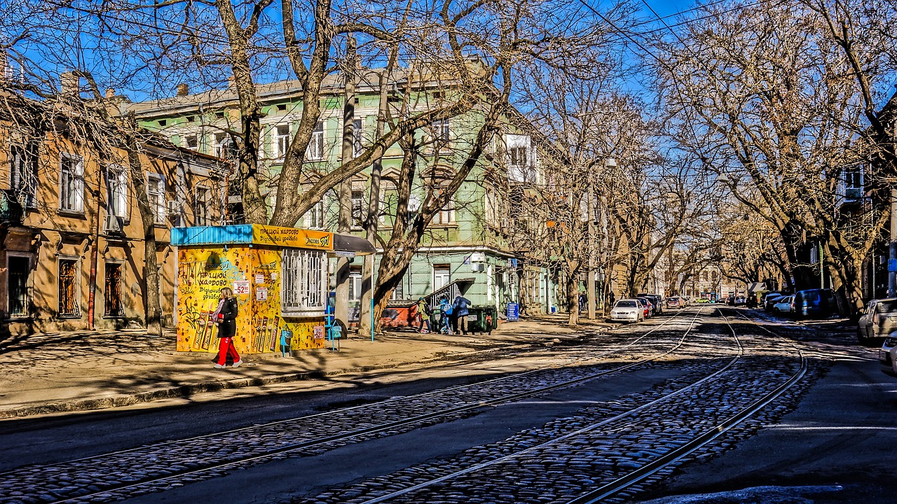 Odessa, Gatvė, Saulė, Dėklas, Nemokamos Nuotraukos,  Nemokama Licenzija