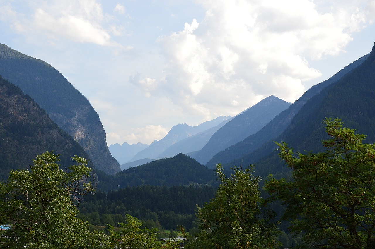 Oetz, Oetztalas, Kalnai, Tyrol, Austria, Panorama, Ötztal Alps, Gamta, Alpių, Nemokamos Nuotraukos