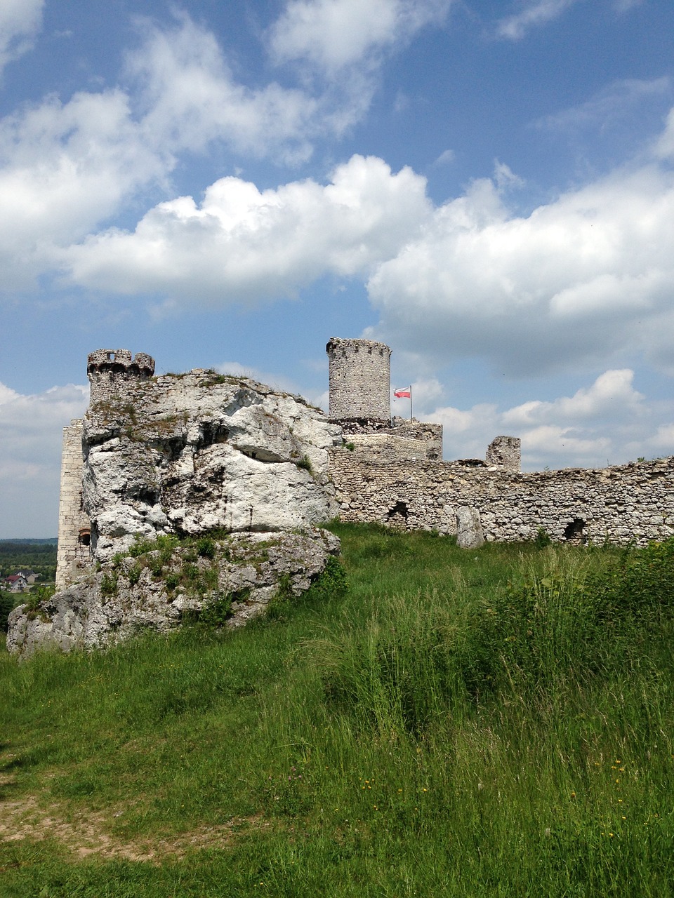 Ogrodzieniec, Lenkija, Muziejus, Pilis, Paminklas, Griuvėsiai, Bokštai, Peizažai, Jura Krakowsko Częstochowa, Nemokamos Nuotraukos