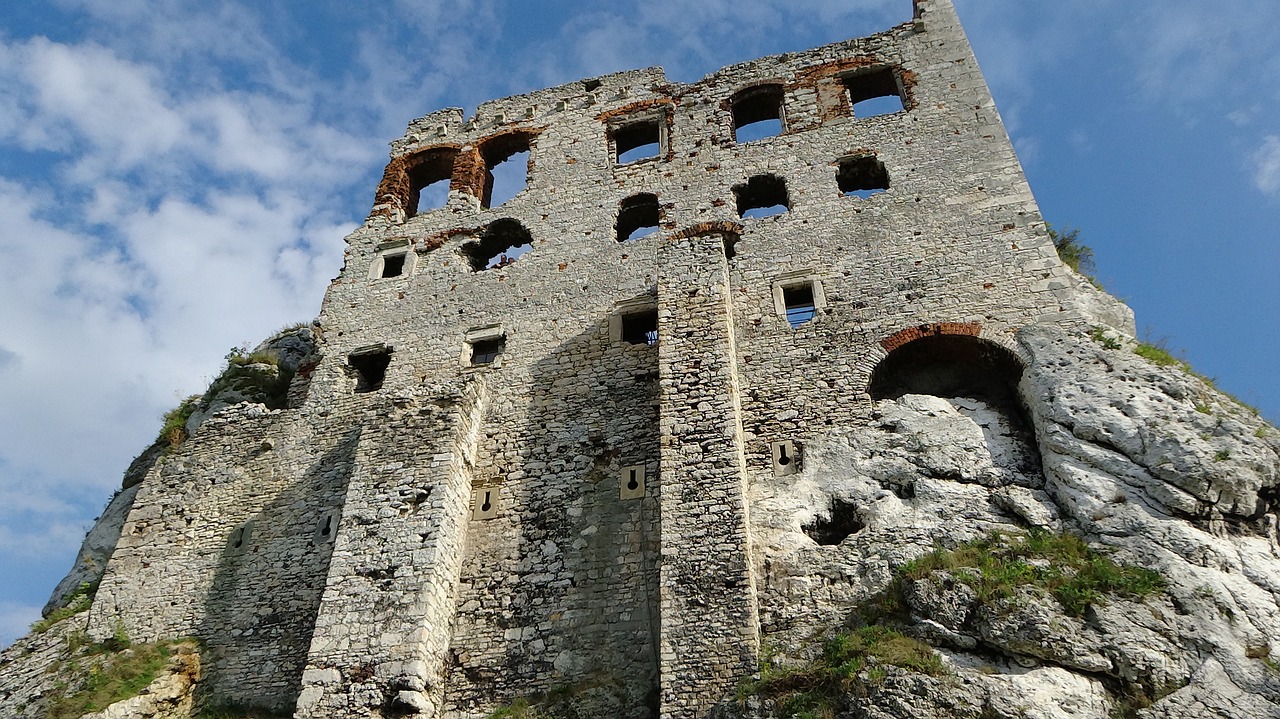 Ogrodzieniec, Lenkija, Pilis, Krokuva-Częstochowa Jura, Nemokamos Nuotraukos,  Nemokama Licenzija