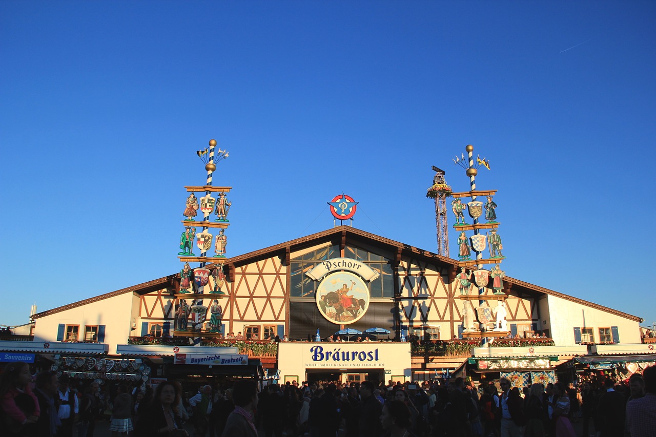 Oktoberfest, Munich, Aitvaras, Tradicija, Bavarian, Alaus Palapinė, Nemokamos Nuotraukos,  Nemokama Licenzija